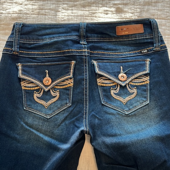 YMI Ripped Flare Jeans - Picture 3 of 5